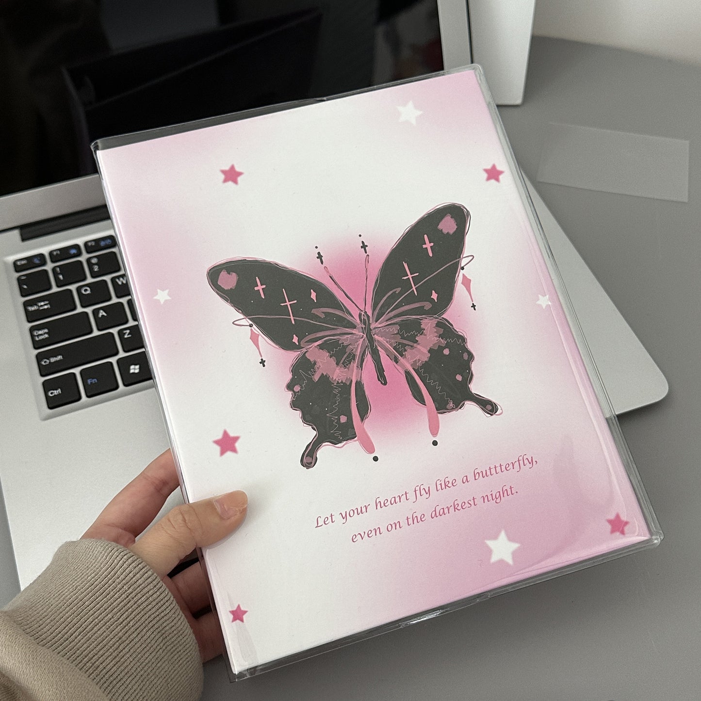 A5 butterfly binder 🔵