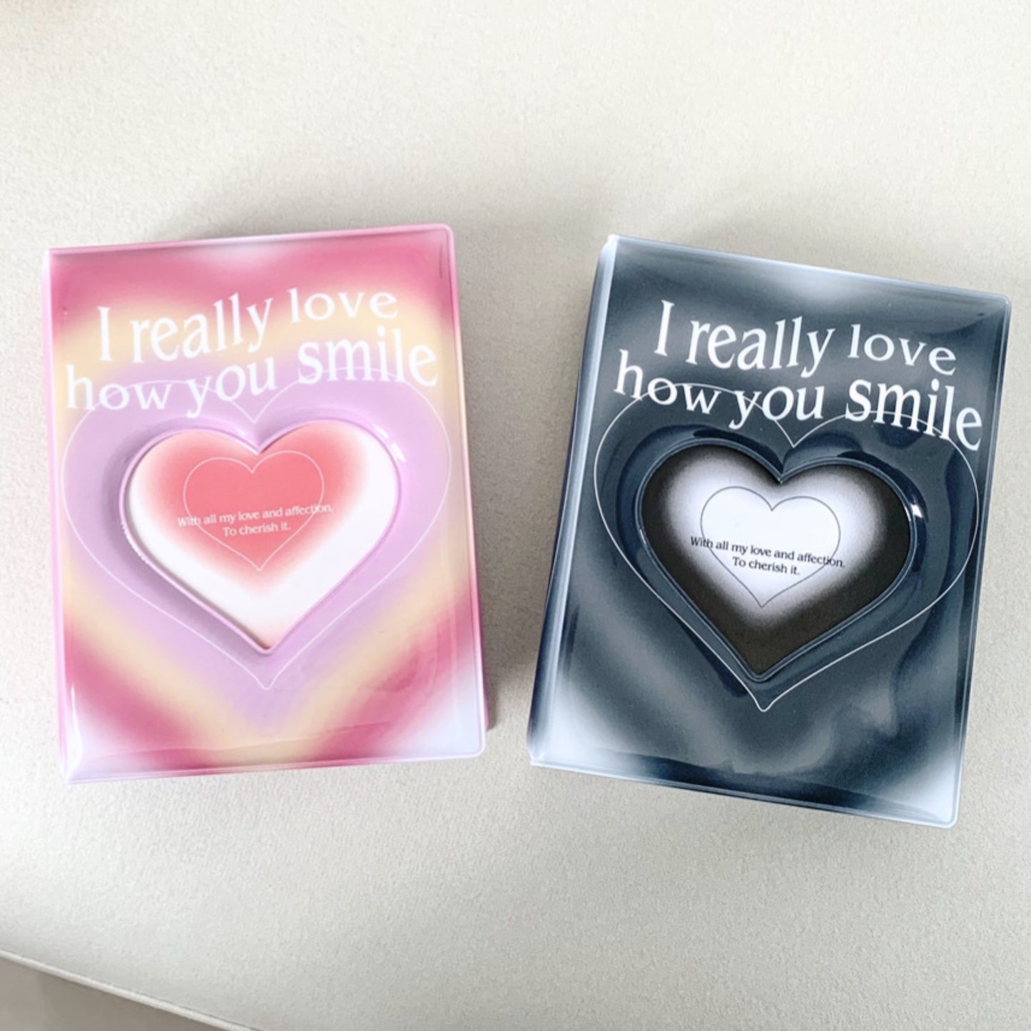1 pocket heart shaped binder🟣