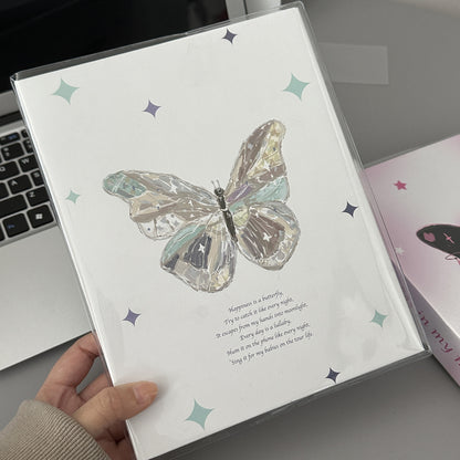 A5 butterfly binder 🔵