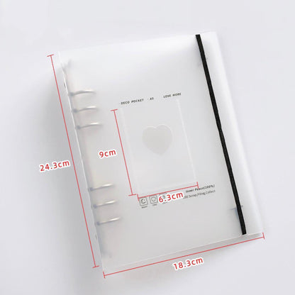 A5 Clear binder🔵