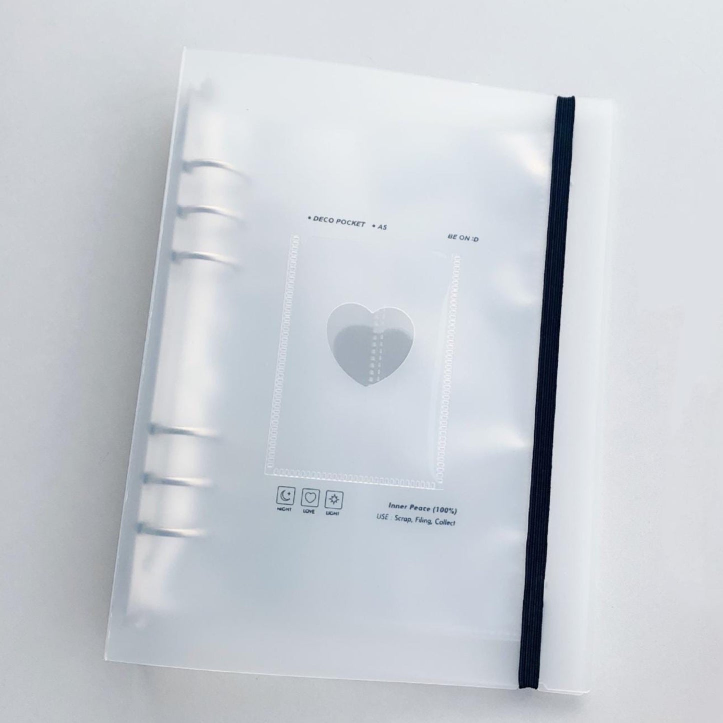 A5 Clear binder🔵