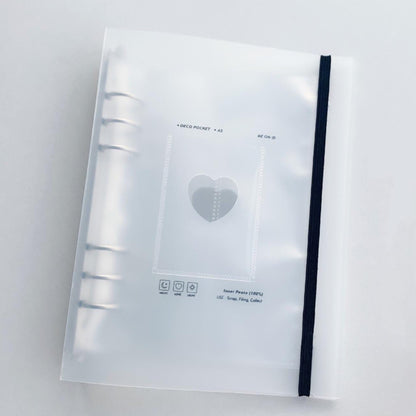 A5 Clear binder🔵