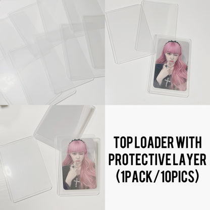 Top loader with protective layer(buy more than 1pack can get discount)🟠