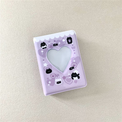 1 pocket binder, Cute Photocard holder 🟣