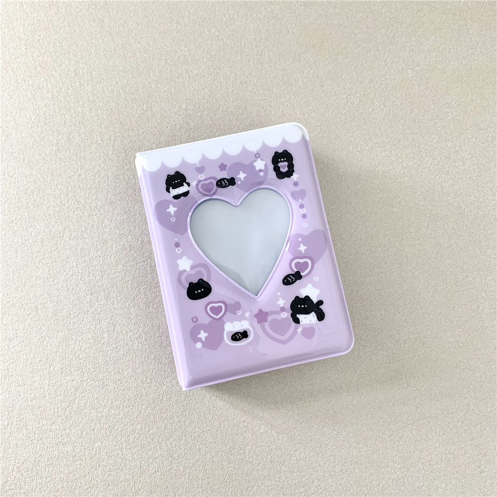 1 pocket binder, Cute Photocard holder 🟣