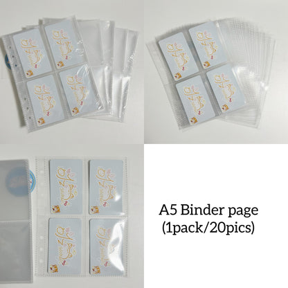 A5 binder page(1pack/20pics)🟢